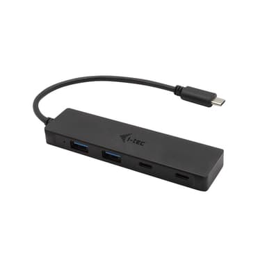 i-tec Metal C31HUBMETAL2A2C, USB 3.2 Gen 1 (3.1 Gen 1) Type-C, USB 3.2 Gen 1 (3.