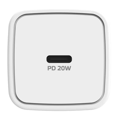 Celly USB-laturi USB-C PD 20W + USB-C-kaapeli