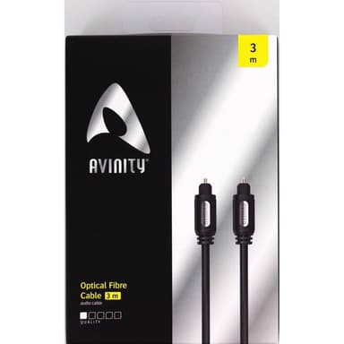 AVINITY CLASSIC Kaapeli ODT Musta 3m