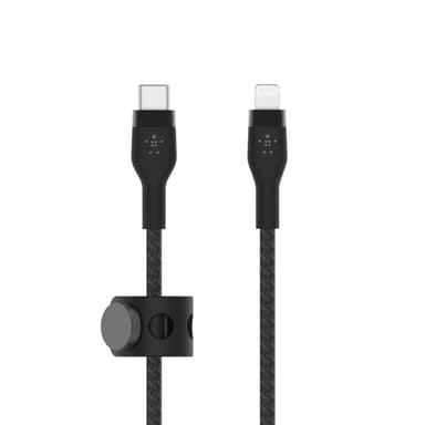 Belkin CAA011BT2MBK, 2 m, USB C, USB C/Lightning, Musta