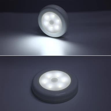 LED-liiketunnistin yövalo 6000K 3 kpl