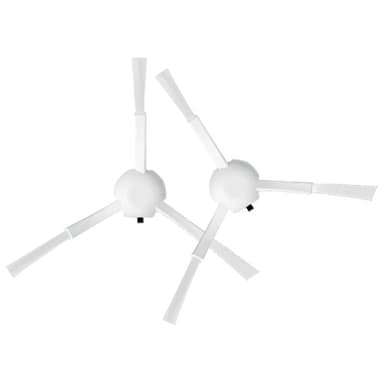 Vaihtosivuharjat 2 kpl Valkoinen Xiaomi Mijia F9/1C/2C/1T