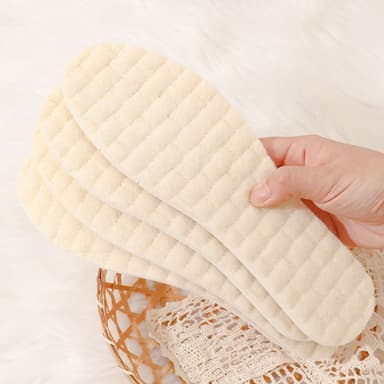 Pehmoiset iskuja vaimentavat kengänpohjalliset 1-pari Beige 38 2/3-39 1/3