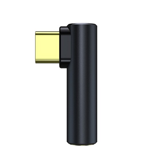 USB-C - 3,5 mm Aux-äänisovitin Harmaa
