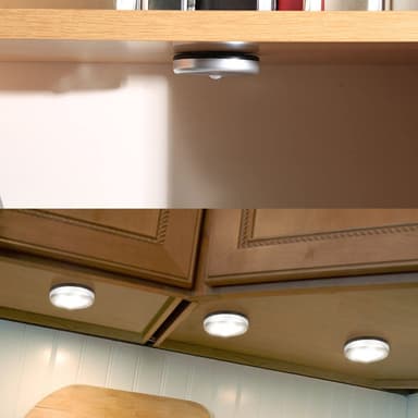 LED-liiketunnistin yövalo 6000K 3 kpl