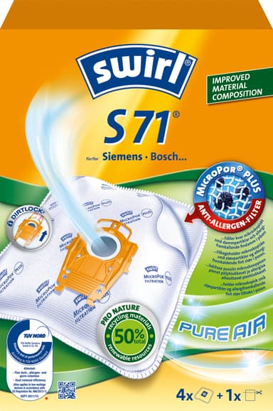 Pölynimuripussit S71 NOTE 3X4ST 3ST DFP