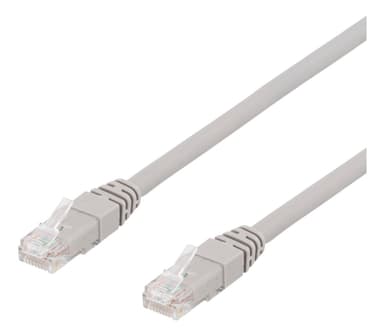 U/UTP Cat6A patch cable, 35m, 500MHz, Delta, LSZH, grey