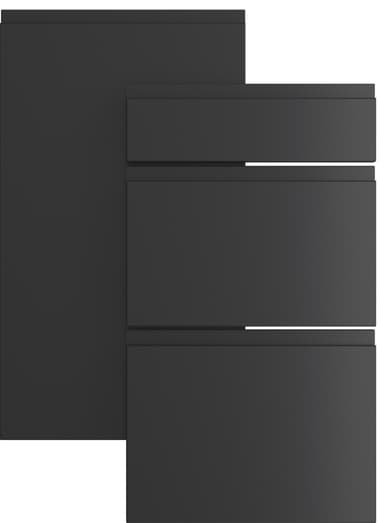 Epoq Integra laatikon paneeli 100x13 keittiöön (musta)