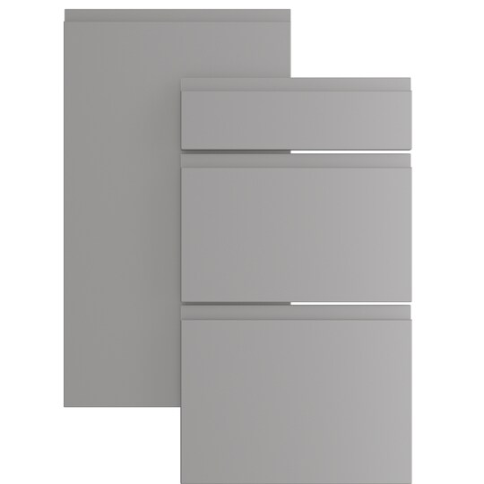 Epoq Integra peitelevy 60x26 keittiöön (Steel Grey)