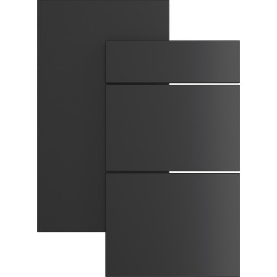 Epoq Trend ylälaatikon etuosa 60x35 keittiöön (Black)