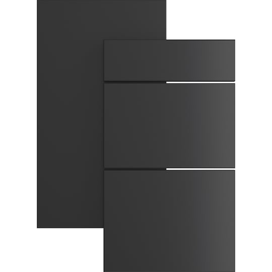 Epoq Trend Black lasiovi 40x92 cm keittiöön (musta)