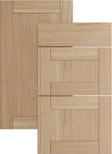 Epoq Shaker Natural Oak vitriiniovi keittiöön 40x70