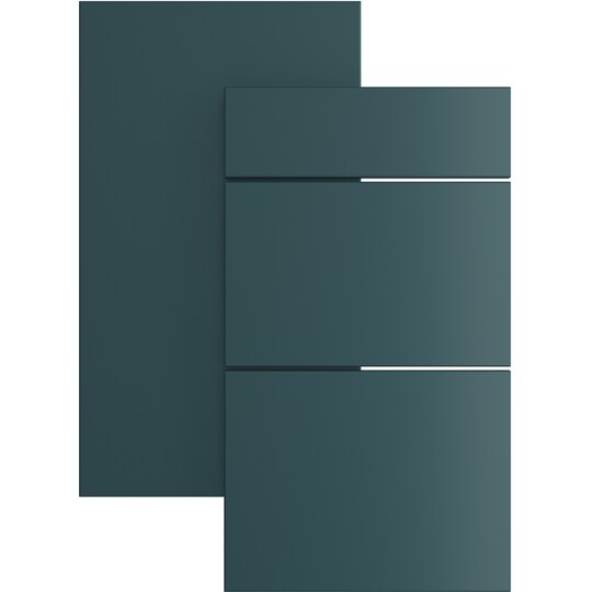 Epoq Trend laatikon etuosa 120x26 keittiöön (Emerald Green)