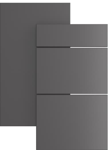 Trend Graphite Pariovi alakaappi kulma keittiöön