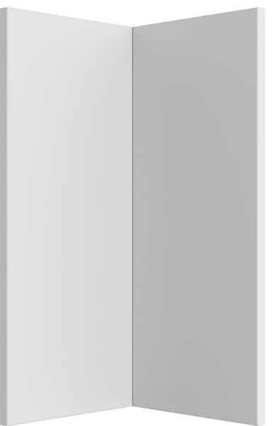 Trend Trend Greywhite Pariovi alakaappi kulma keittiöön