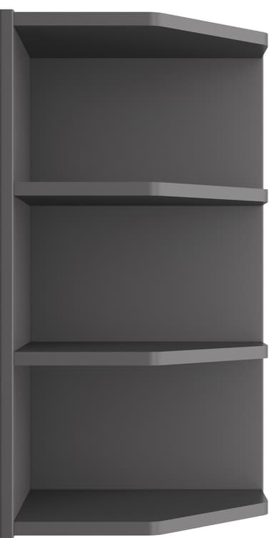 Epoq Päätyhylly seinäkaapille 70 (Trend Graphite)