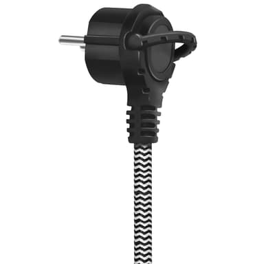 Haarapistorasia Maadoitettu 2-tie 3xUSB litteä pistoke