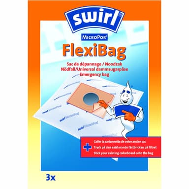 Swirl Pölynimuripussit SOS Flexibag 3kpl X 3kpl DFP