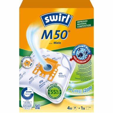 Swirl Pölynimurin pussit M50 NOTE 3X4ST 3ST DFP
