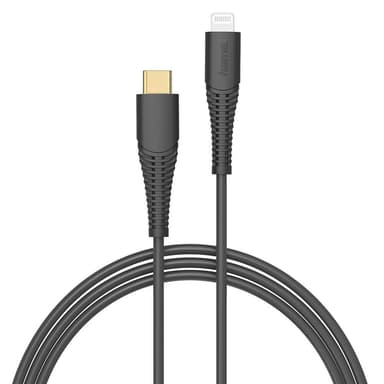 HAMA Latausjohto USB-C Lightning 1,5m Musta