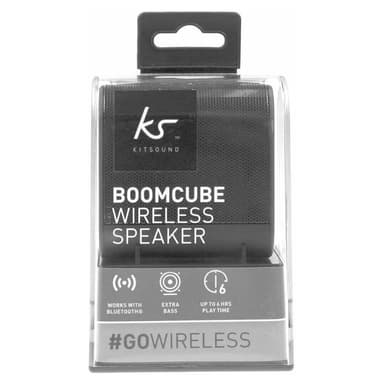 Kaiutin BoomCube Langaton BT Gun Metalli