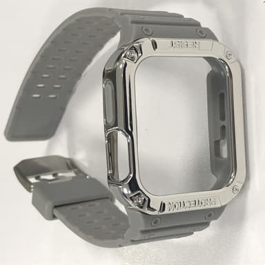 INF Kellon ranneke PC/TPU Musta  Apple Watch 1-7 Gen 42/44/45 mm Monivärinen Apple Watch 1-7 Gen 42/44/45 mm