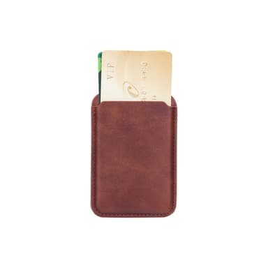 ONSALA Magneettinen Korttitasku Ruskea iPhone 12