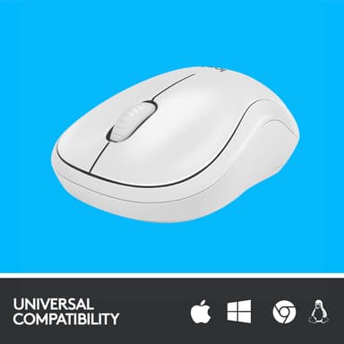 Logitech M220 Silent langaton hiiri (valkoinen)