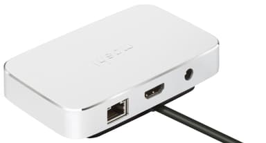 Moshi Symbus Compact USB-C telakointiasema (hopea)
