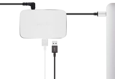 Moshi Symbus Compact USB-C telakointiasema (hopea)