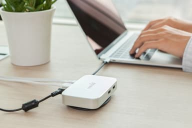 Moshi Symbus Compact USB-C telakointiasema (hopea)