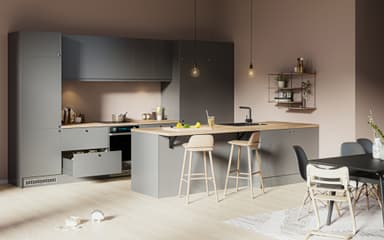Epoq Trend ylälaatikon etuosa 50x35 keittiöön (Warm Grey)