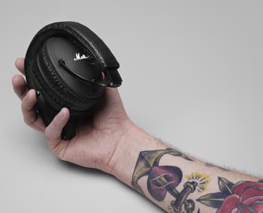 Marshall Monitor around-ear kuulokkeet (musta)