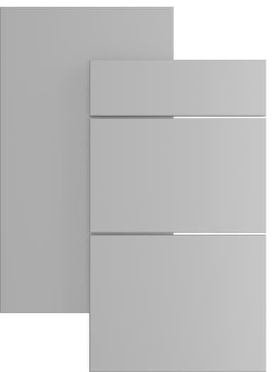 Epoq Trend ylälaatikon etuosa 50x35 keittiöön (Light Grey)