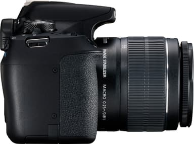 Canon EOS 2000D DSLR kamera + 18-55 objektiivi