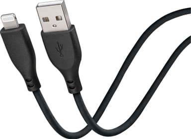 Goji USB-A - Lightning kaapeli 1,8m (musta)