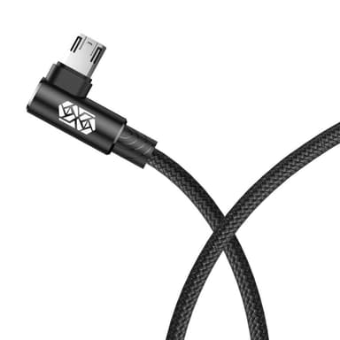 BASEUS MVP Kyynärpää 1.5A Micro-USB Data Sync -latauskaapeli 2m