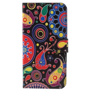 Lompakkokotelo Samsung Galaxy S7 - Paisley Flowers