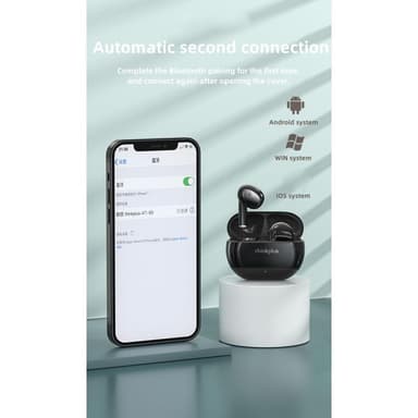 LENOVO Thinkplus XT93 LivePods Bluetooth-kuulokkeet TWS Kuulokkeet Musta