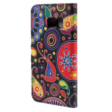 Lompakkokotelo Samsung Galaxy S7 - Paisley Flowers