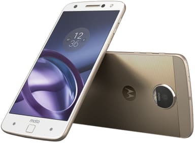 Motorola Moto Z älypuhelin (valkoinen/kulta)