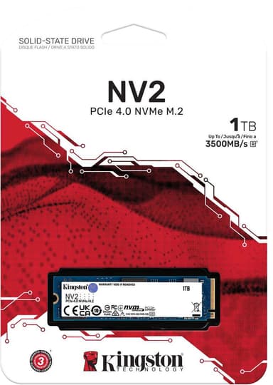 Kingston NV2 M.2 NVMe Gen 4 1TB