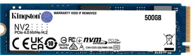Kingston NV2 M.2 NVMe Gen 4 SSD muisti (500 GB)