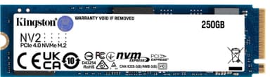 Kingston NV2 M.2 NVMe Gen 4 SSD muisti (250 GB)