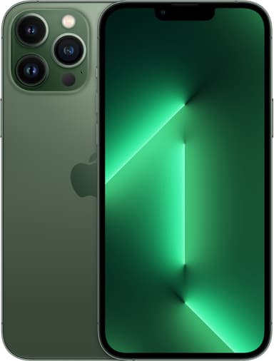 iPhone 13 Pro Max – 5G älypuhelin 256 GB (vuorimännynvihreä)