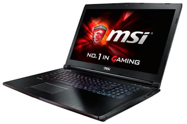 MSI GE72 6QF-004NE Apache Pro 17.3" pelikannettava