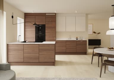 Epoq Edge avohylly keittiöön 20 x 92 cm (pähkinäpuu)