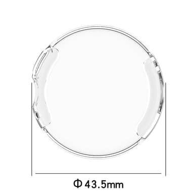 Täysi suojakotelo Läpinäkyvä Google Pixel Watch