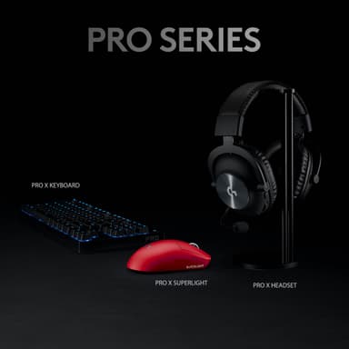 Logitech G Pro X Superlight langaton pelihiiri (punainen)