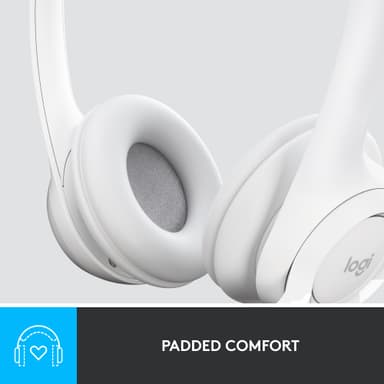 Logitech H390 USB kuulokkeet (valkoinen)